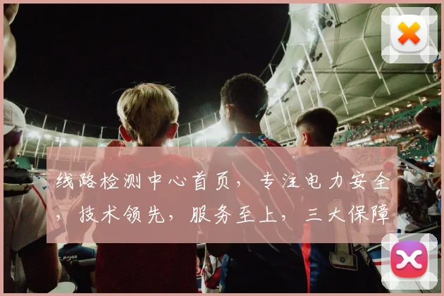 线路检测中心首页，专注电力安全，技术领先，服务至上，三大保障，智能检测，高效运维，安全无忧。